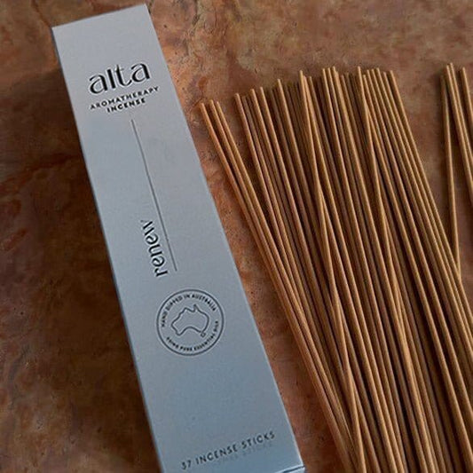 Alta Alta Renew Essential Oil Incense Sticks Altasphere