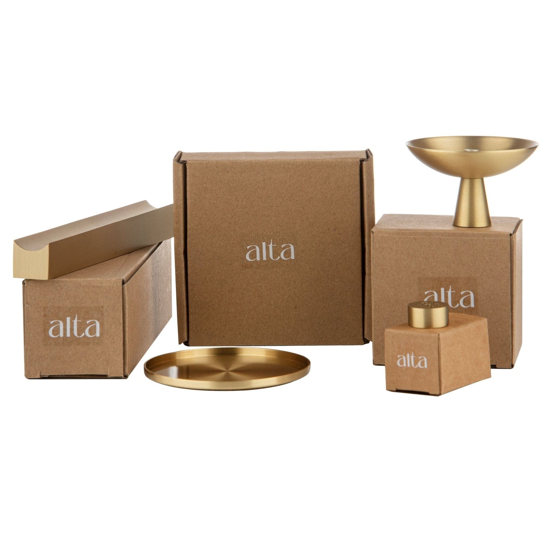 Alta Alta Saturn Incense Holder Black Finish Altasphere