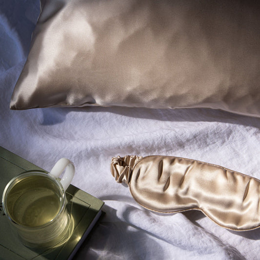 Alta Silk Spa Eye Mask Golden Sand Alta