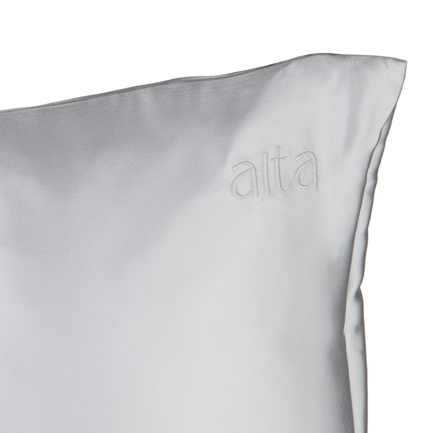Alta Silk Spa Pillowcase Moonstone Grey Alta