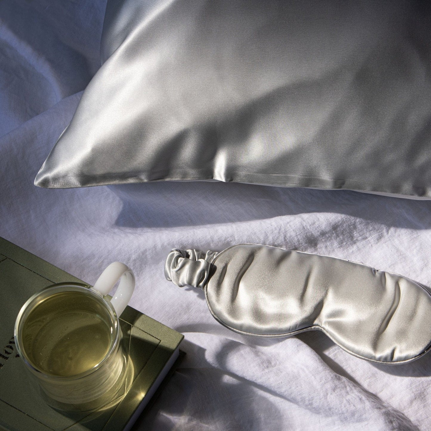 Alta Silk Spa Pillowcase Moonstone Grey Alta