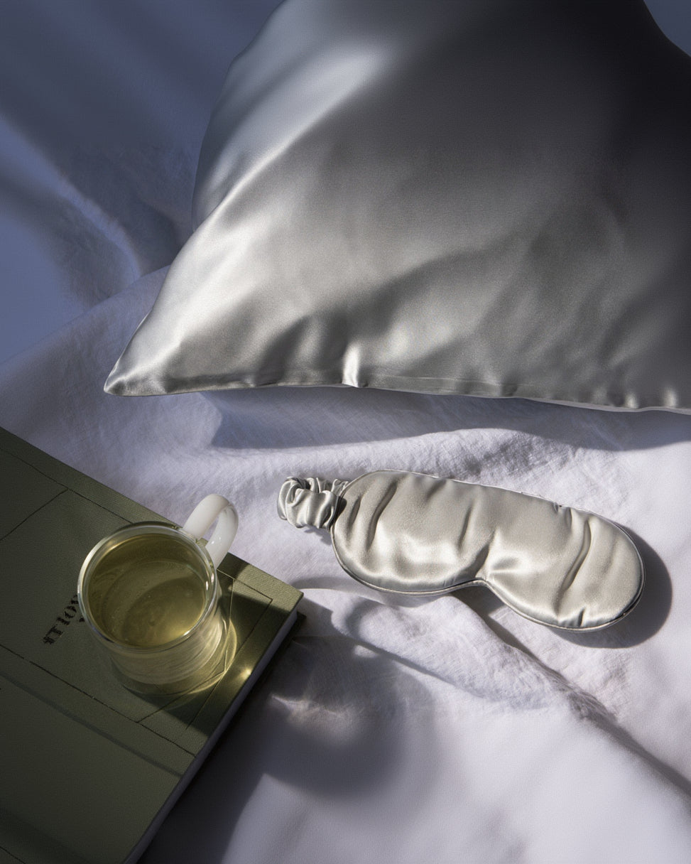 Alta Silk Spa Pillowcase Moonstone Grey Alta