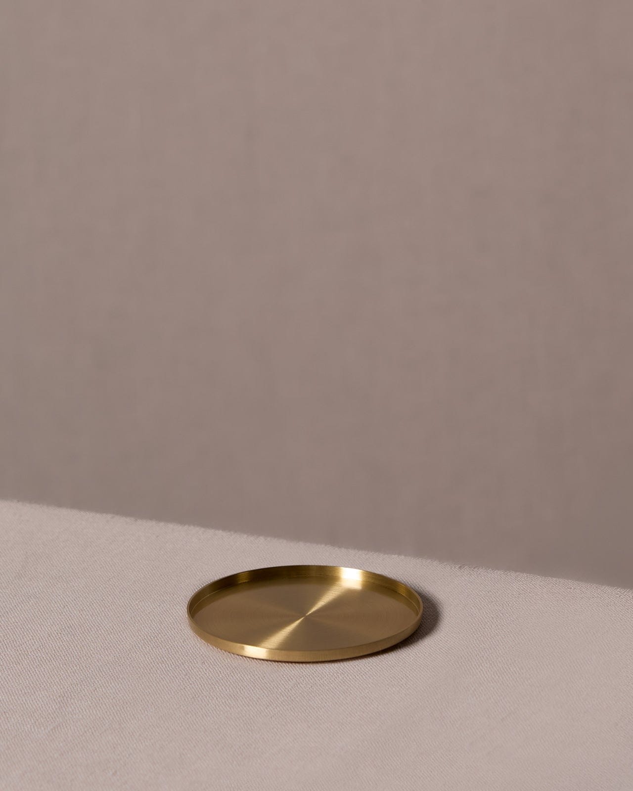 Candle Accessory Alta Spun Brass Plate Altasphere