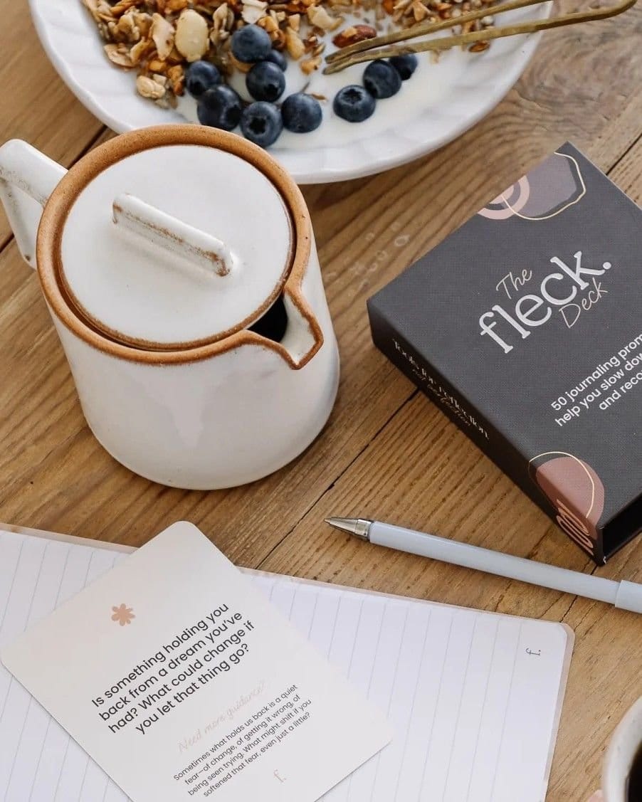 Cards The Fleck Journaling Set | Journal & Prompt Cards Fleck