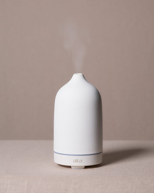Ceramic Aroma Diffuser White - Altasphere