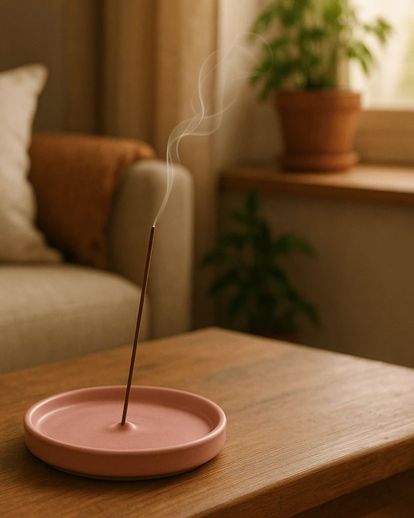 Ceramic Incense Holder Blush - Altasphere