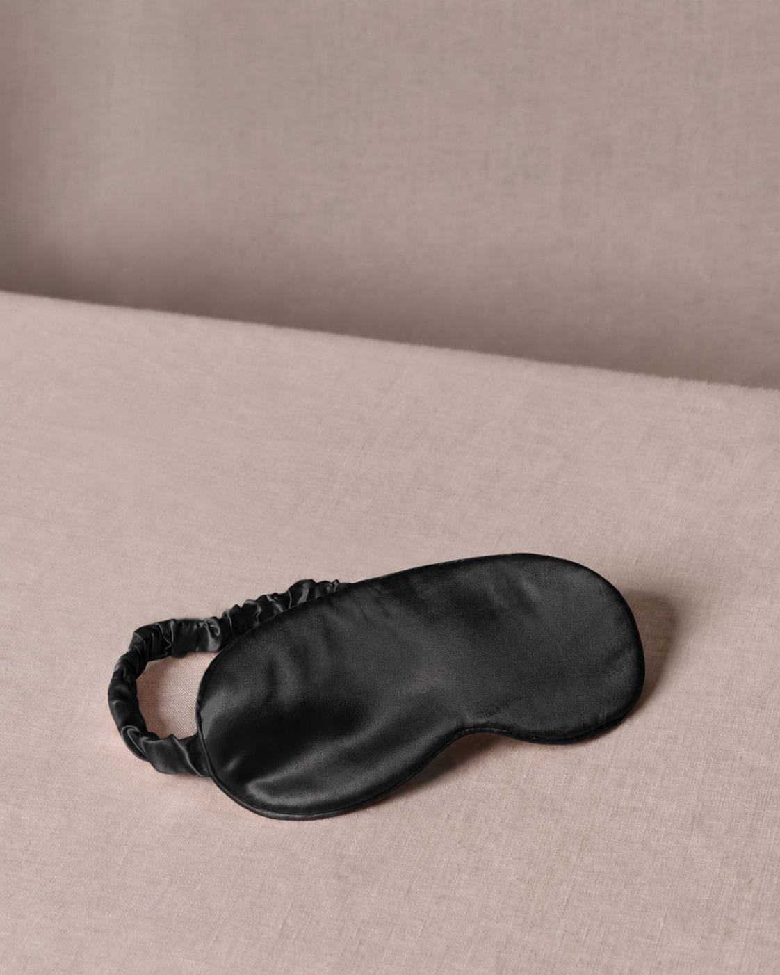Eye Mask Silk Sleep Mask Onyx Black Alta
