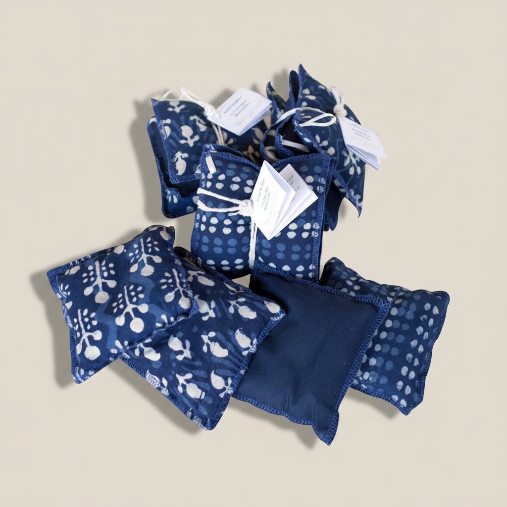 Indigo Pantry Pest Repellent Set of 3 | Natural Herbal Sachets - Altasphere