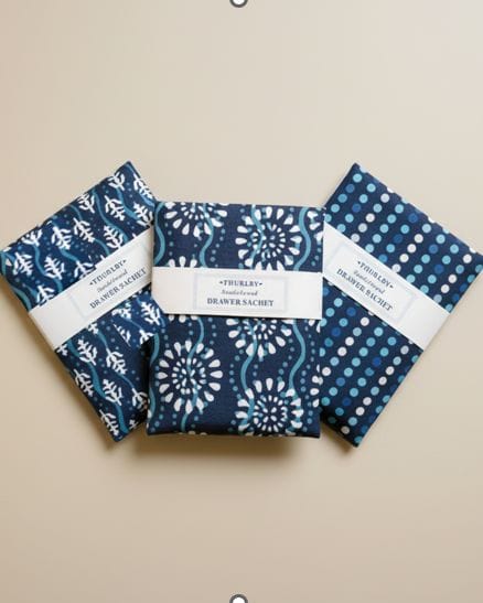 Indigo Sandalwood Wardrobe & Drawer Sachet - Altasphere