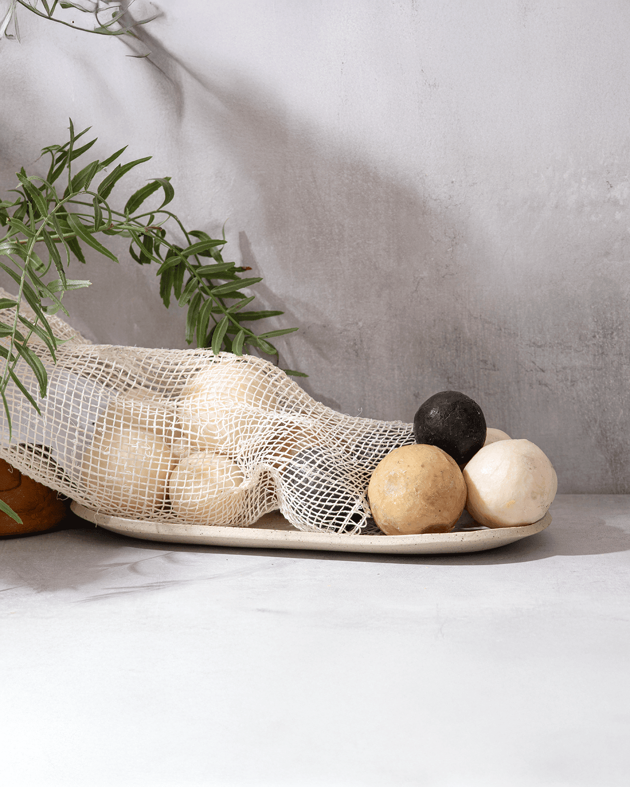 Olive Oil Balls In Agave Bag - Altasphere