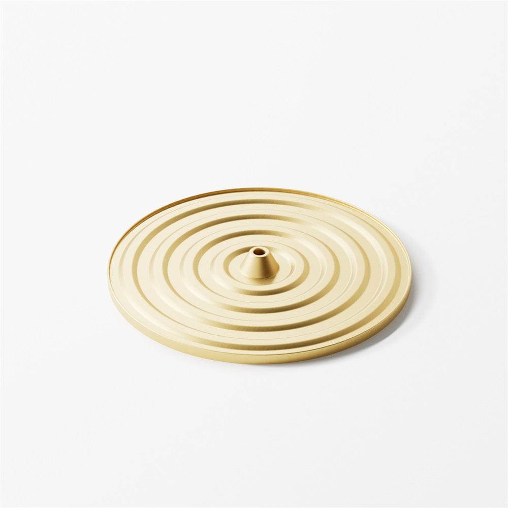 Ripple Brass Incense Holder - Altasphere
