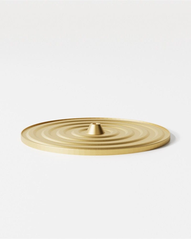 Ripple Brass Incense Holder - Altasphere