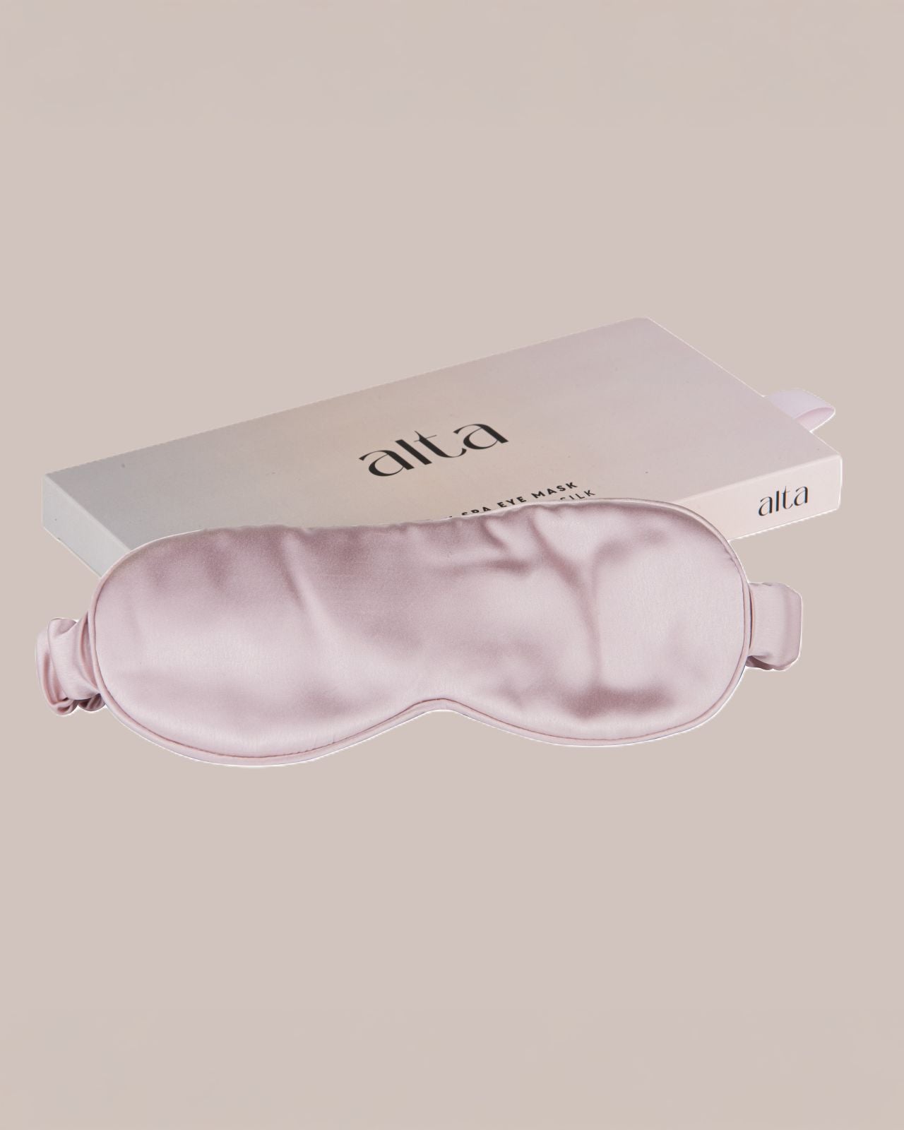 Silk Accessory Silk Spa Eye Mask Shell Pink Alta