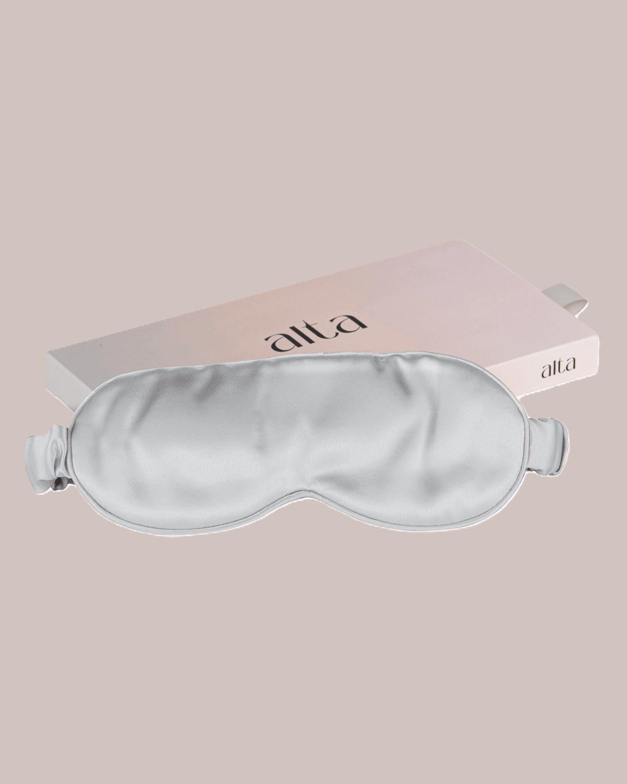 Silk Spa Eye Mask Moonstone Grey - Altasphere