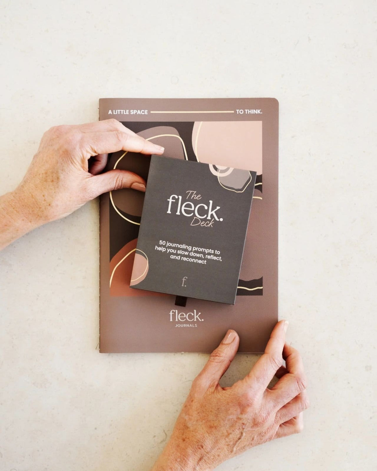 The Fleck Journaling Set | Journal & Prompt Cards - Altasphere