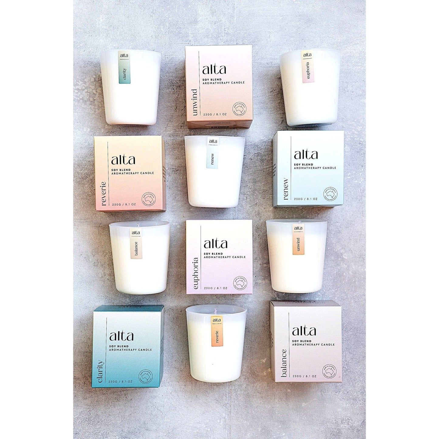 Alta Alta Essential Oil Candle Renew Altasphere