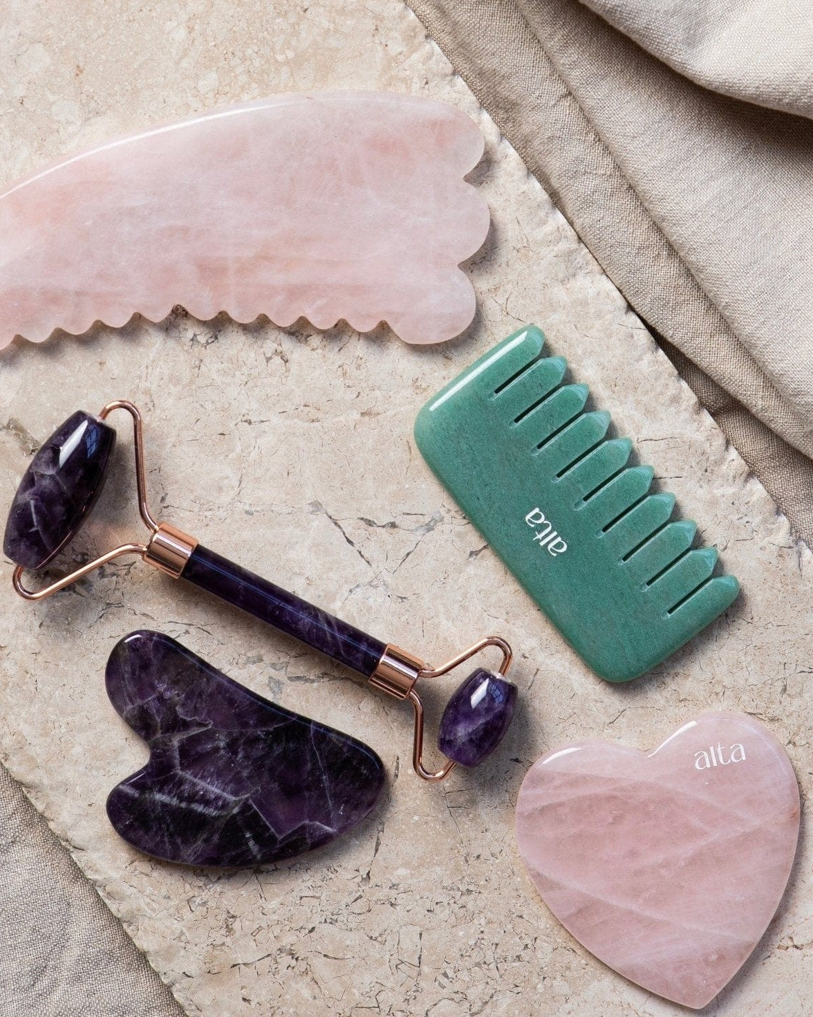 Alta Alta Revive and Renew Jade Gua Sha Comb Altasphere