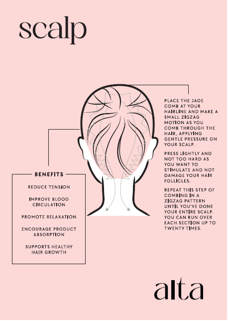 Alta Alta Revive and Renew Jade Gua Sha Comb Altasphere