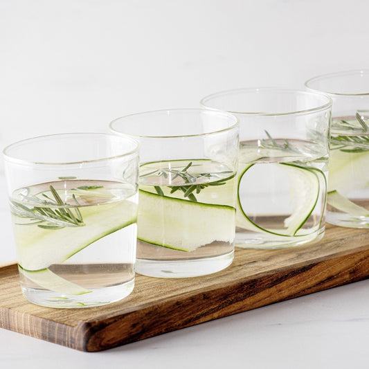 Alta Alta Stackable Glass Set of 4 Clear Altasphere
