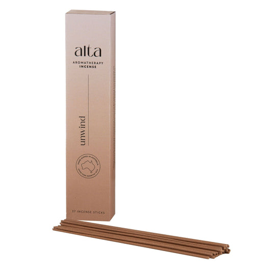Alta Alta Unwind Essential Oil Incense Sticks Altasphere