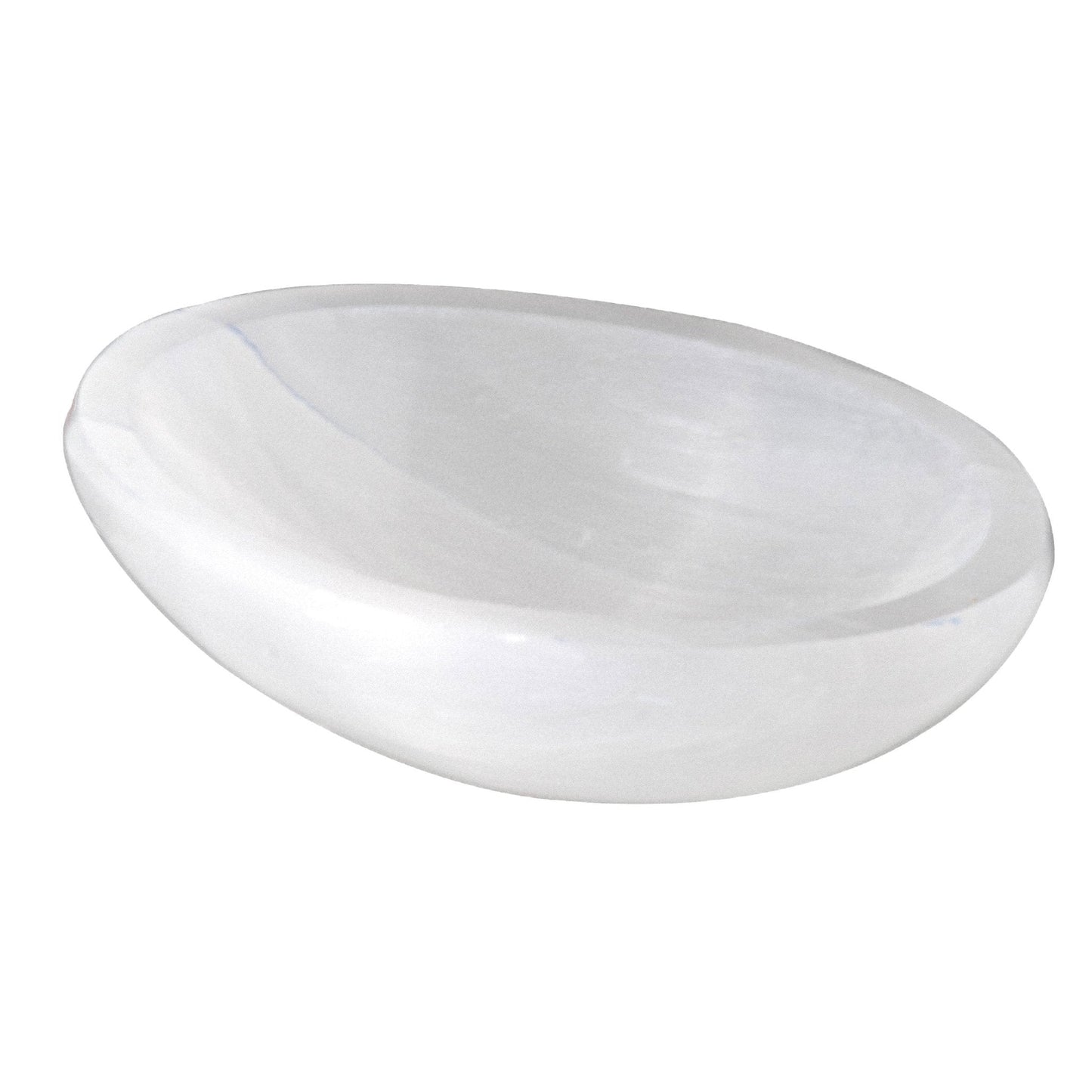 Selenite Oval Bowl Altasphere