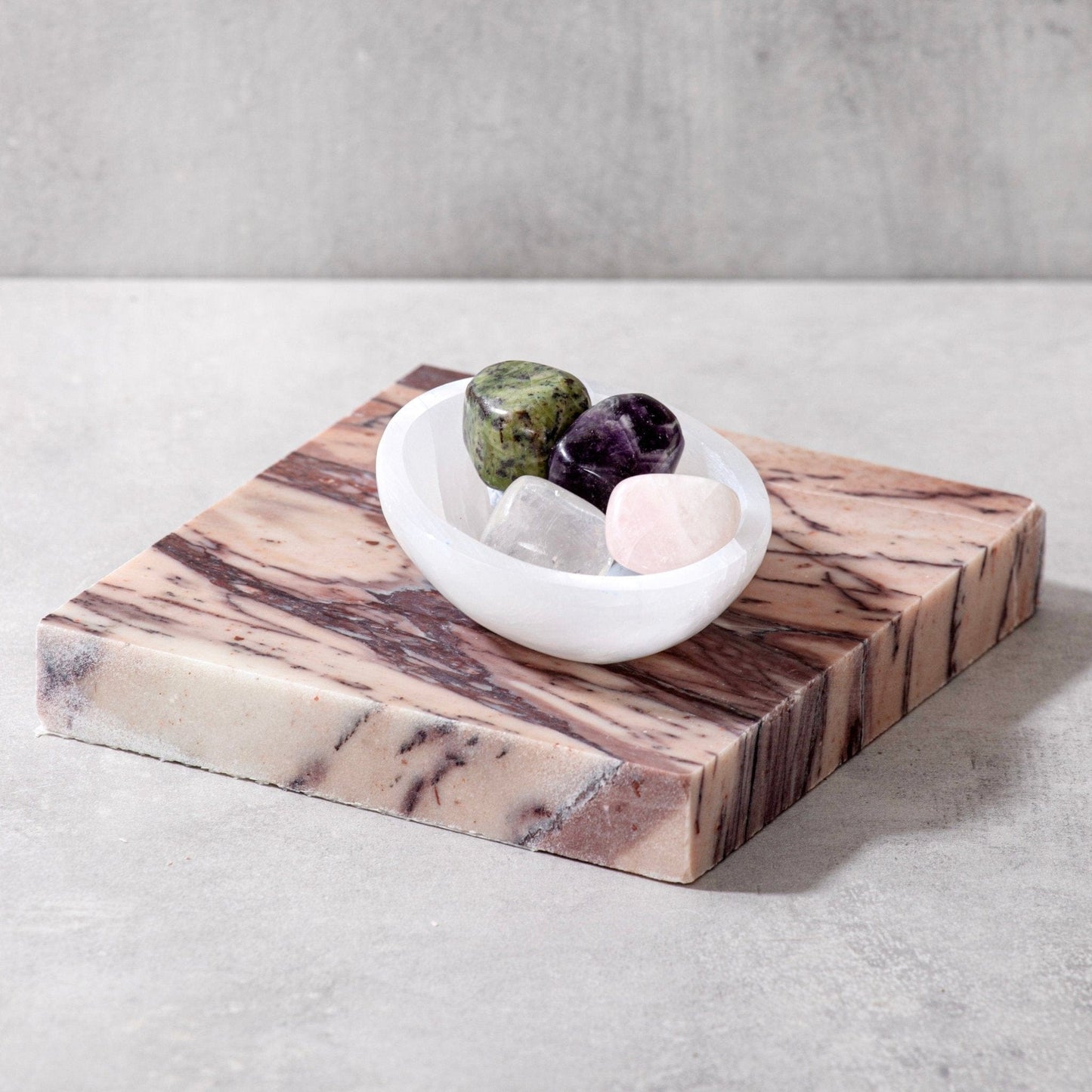 Selenite Oval Bowl Altasphere