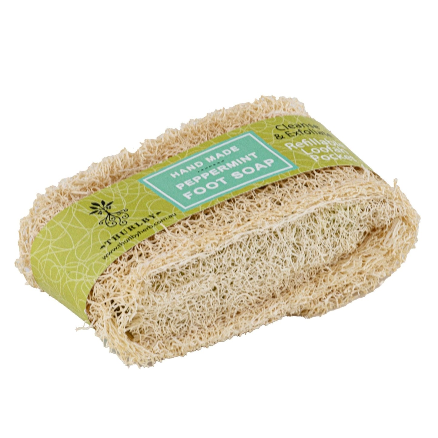 THURLBY Peppermint Foot Soap and Loofah Altasphere