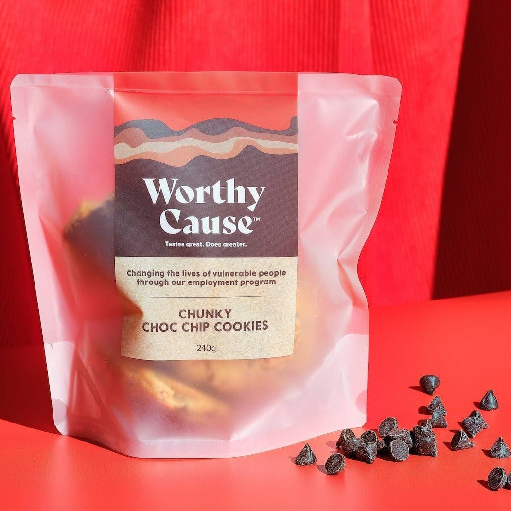 Worthy Cause Choc Chip Cookies 2pk Altasphere