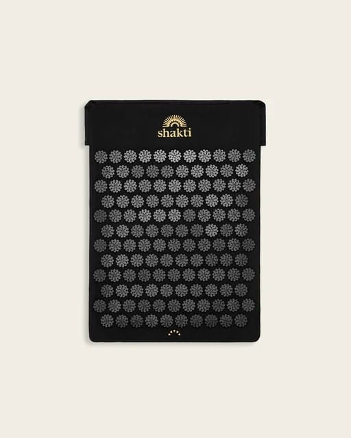 Acupressure To-Go Acupressure Mat Black | Travel Acupressure Mat Shakti