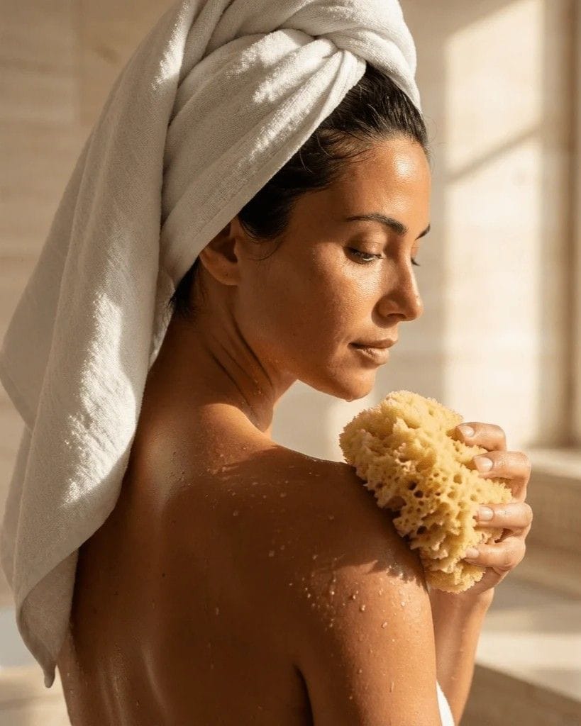 Aegean Honeycomb Bath Sponge Luxe (12.5 - 14cm) - Altasphere