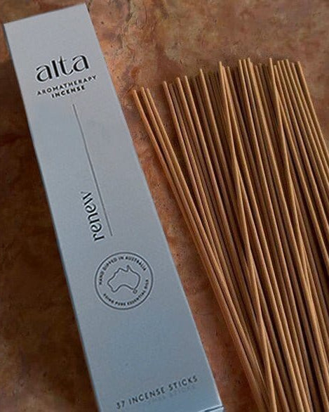 Alta Alta Renew Essential Oil Incense Sticks Altasphere