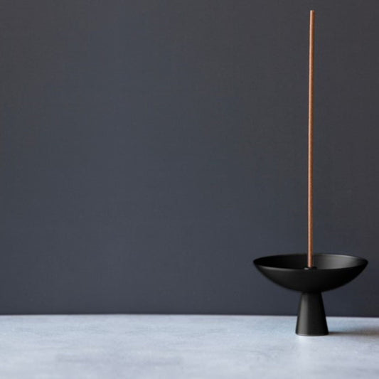 Alta Alta Saturn Incense Holder Black Finish Altasphere