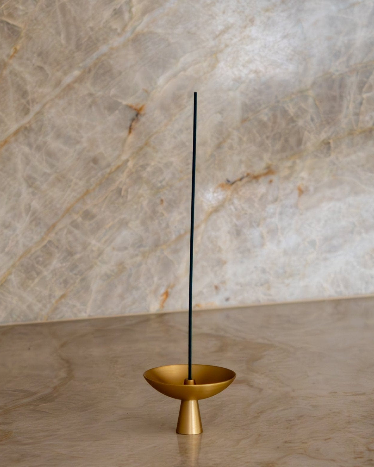 Alta Alta Saturn Incense Holder Brass Finish Altasphere