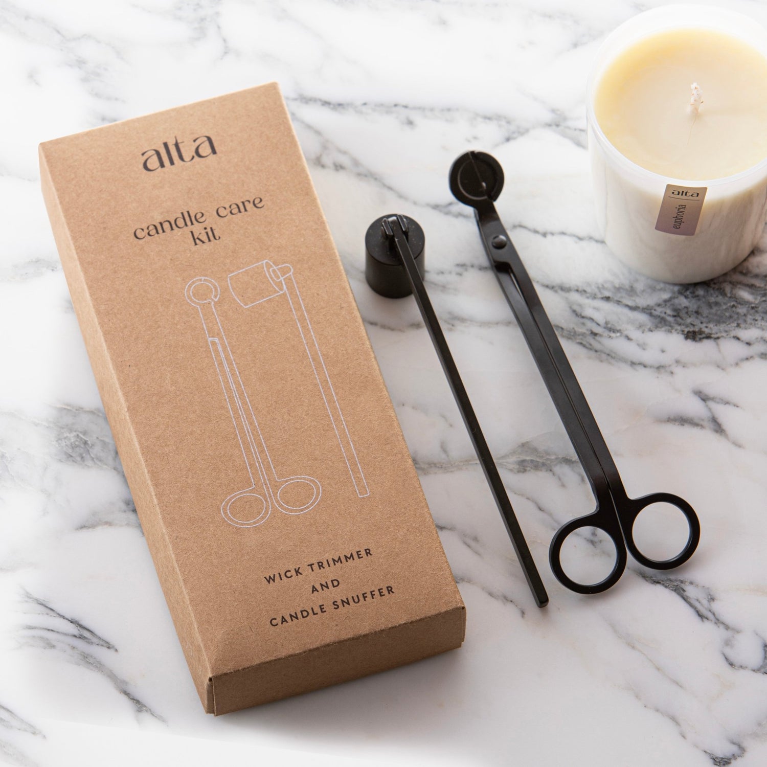 Alta Candle Care Kit Black - Altasphere