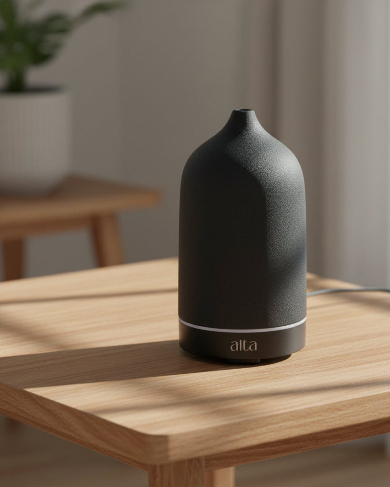 Alta Ceramic Aroma Diffuser Black - Altasphere