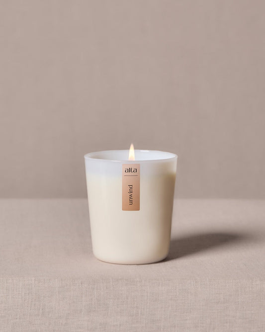 Alta Essential Oil Candle Unwind - Altasphere
