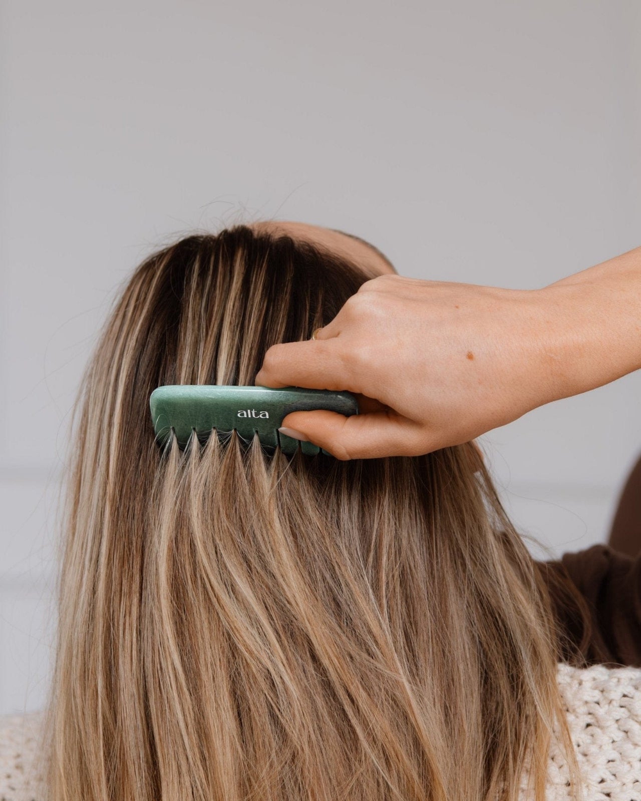 Alta Revive and Renew Jade Gua Sha Comb - Altasphere