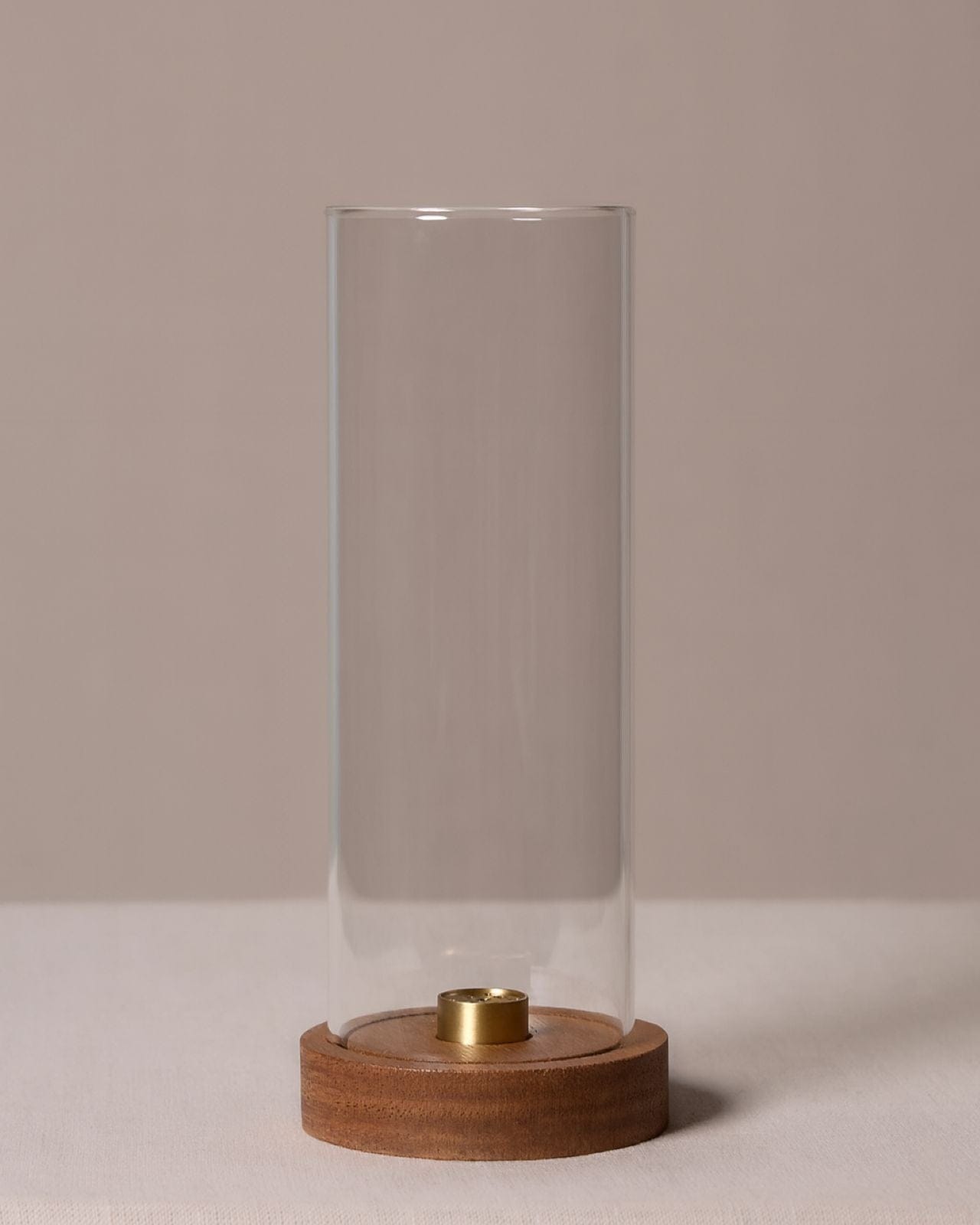 Alta Rico Walnut Wood and Brass Incense Holder - Altasphere