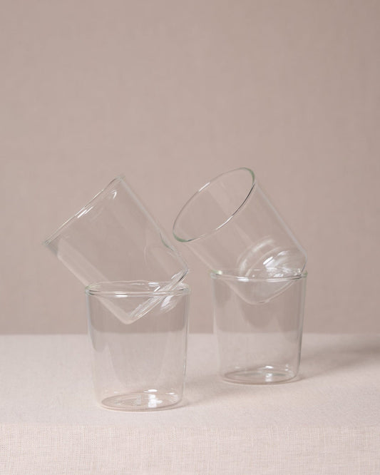 Alta Stackable Glass Set of 4 Clear - Altasphere