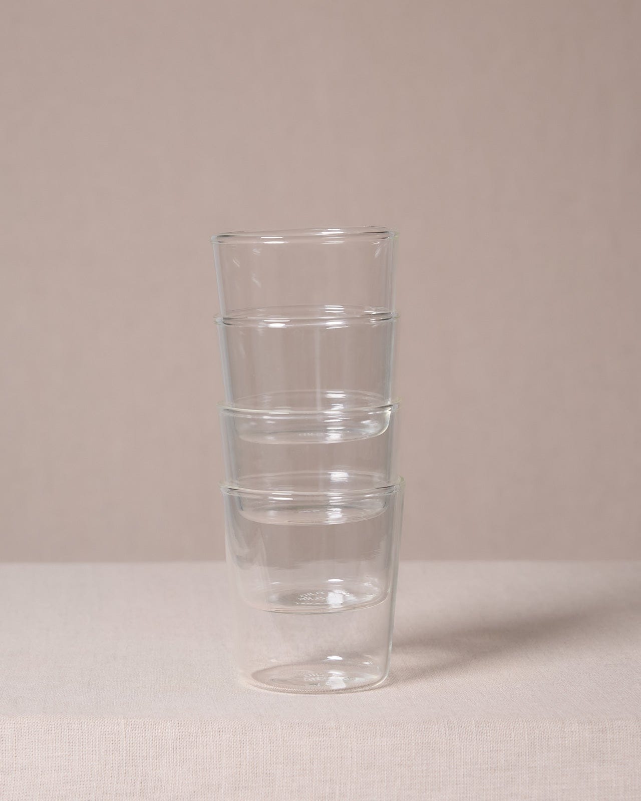 Alta Stackable Glass Set of 4 Clear - Altasphere