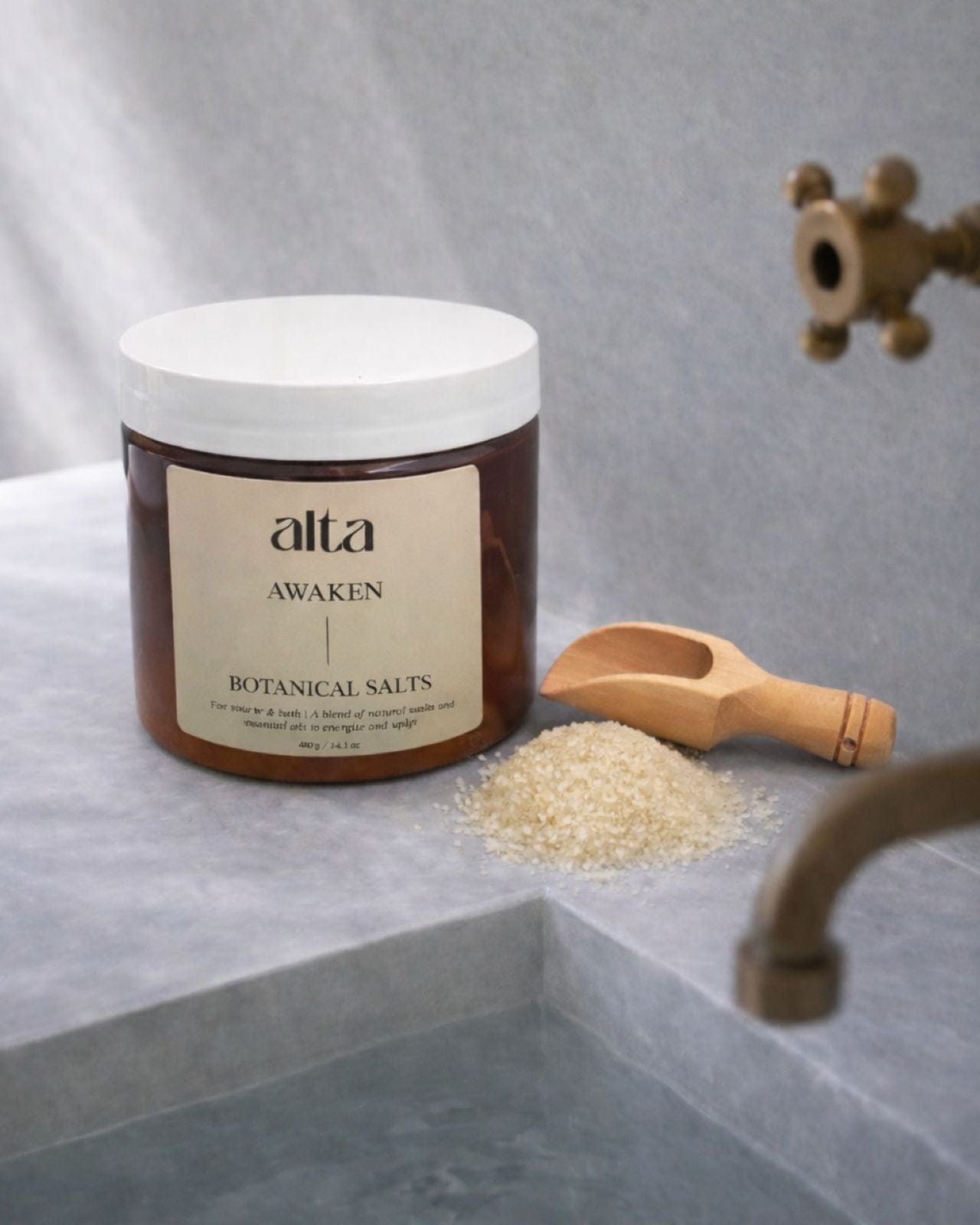 Awaken Botanical Salts | Shower & Bath Soak for Energy & Freshness - Altasphere