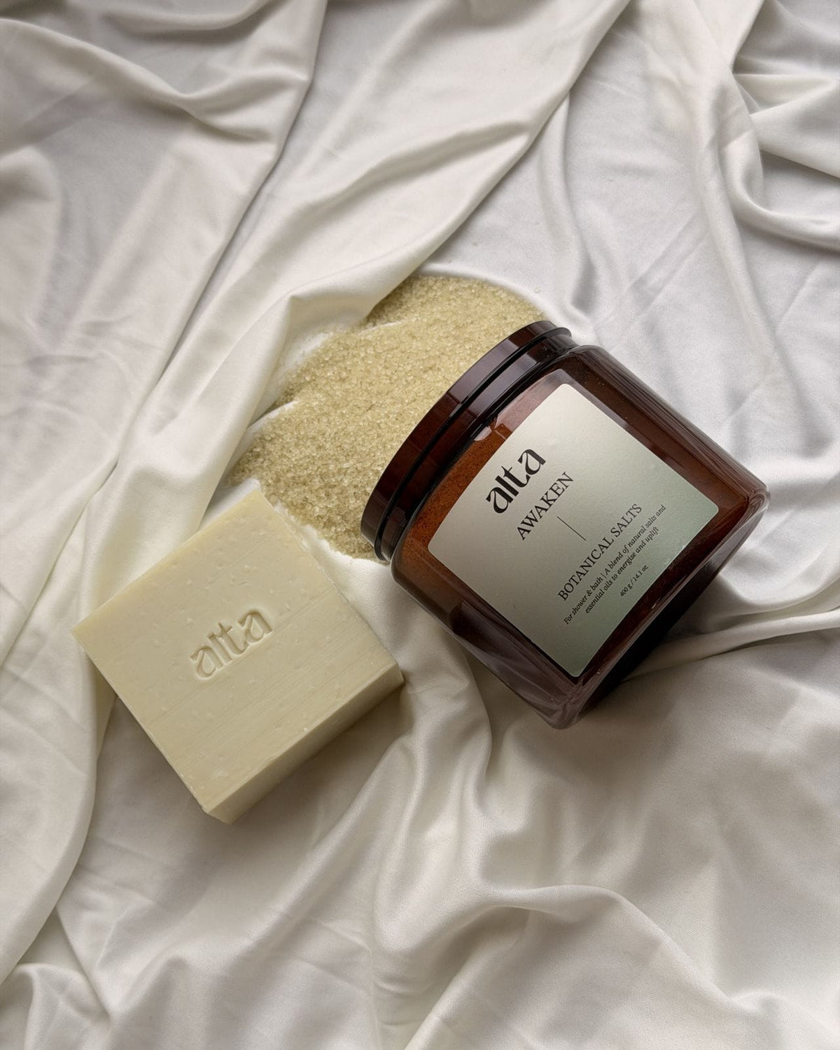 Awaken Botanical Salts | Shower & Bath Soak for Energy & Freshness - Altasphere