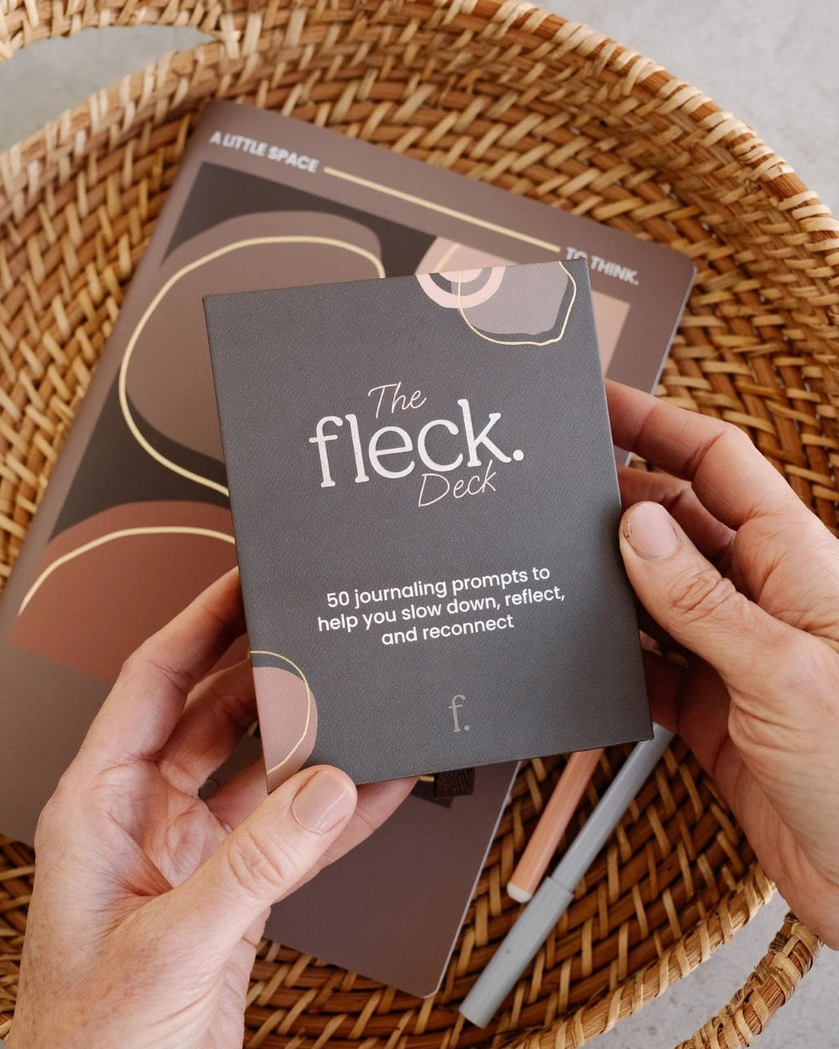 Cards Fleck Deck – 50 Guided Journaling & Self-Reflection Cards Fleck