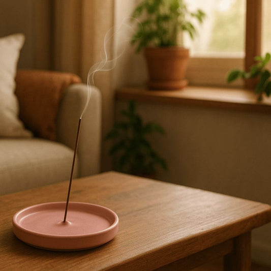 Ceramic Incense Holder Blush - Altasphere