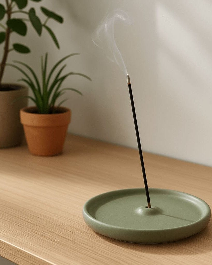 Ceramic Incense Holder Sage - Altasphere