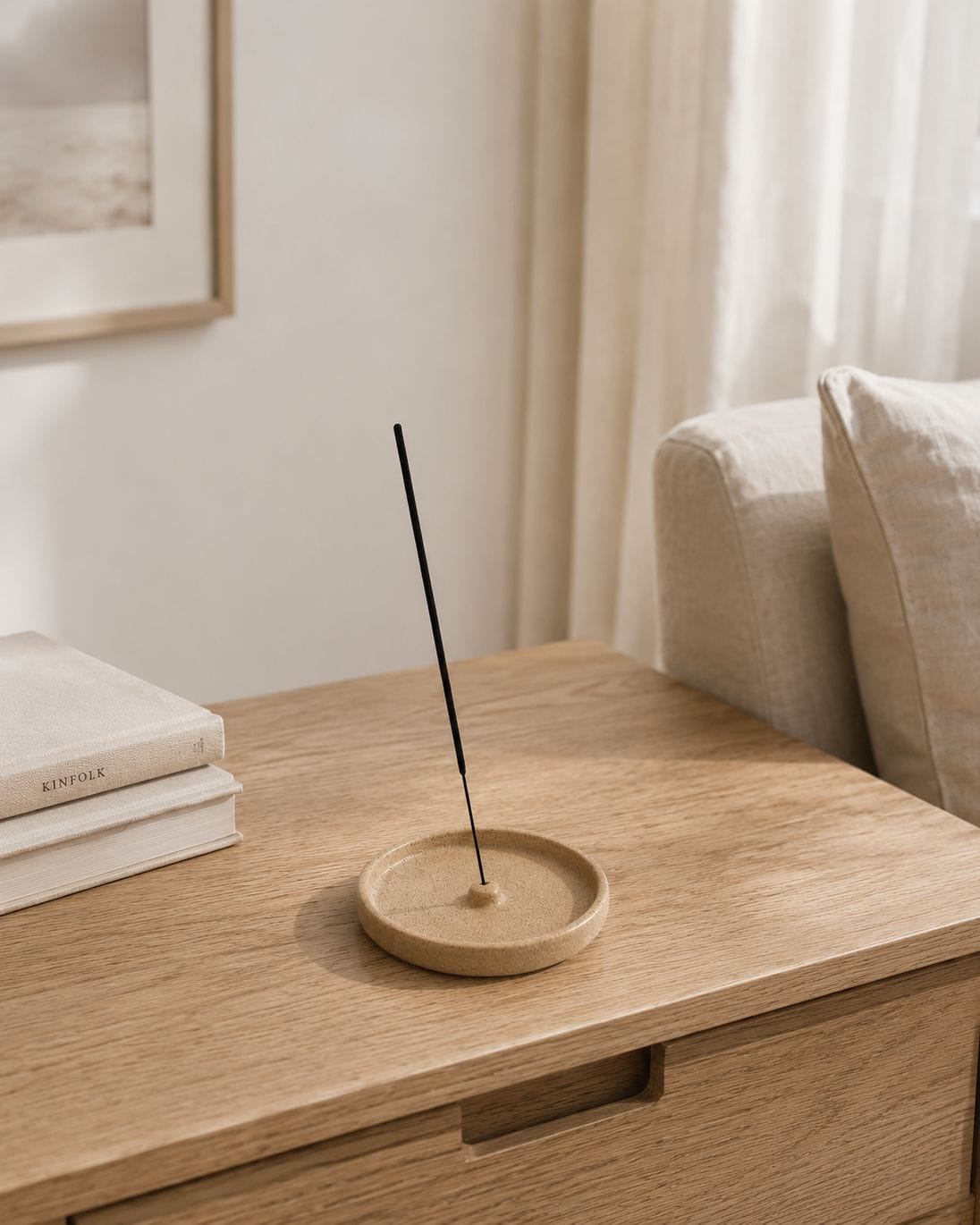 Ceramic Incense Holder Sand| Incense Plate - Altasphere