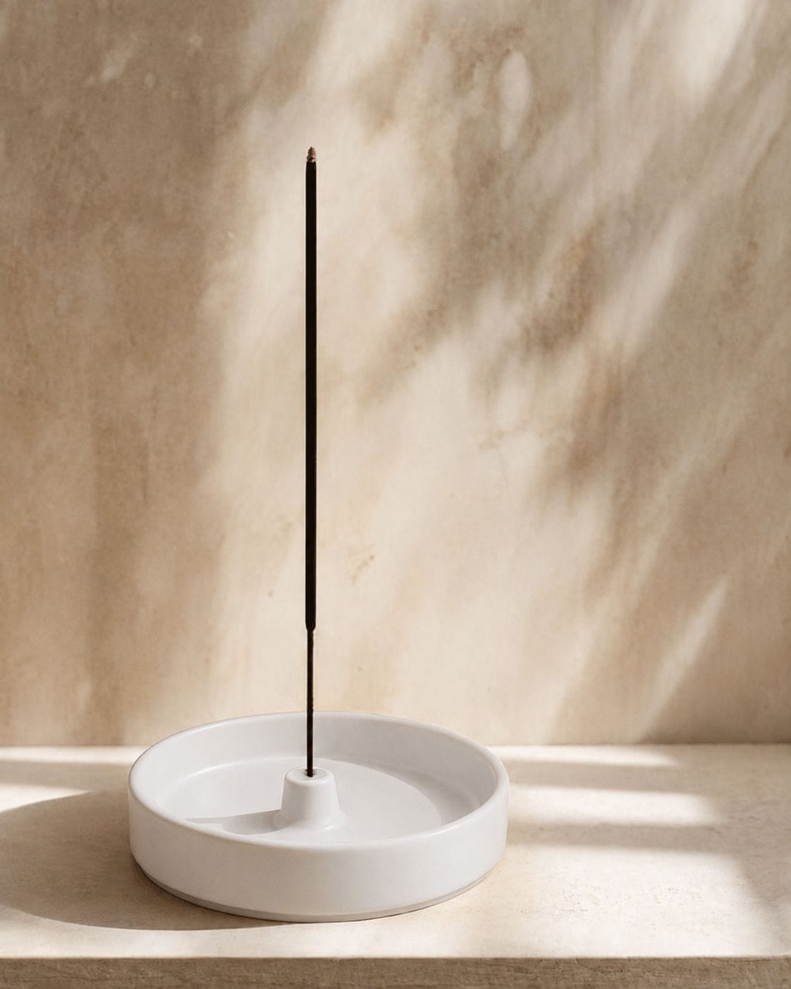 Ceramic Incense Holder White| Incense Plate - Altasphere