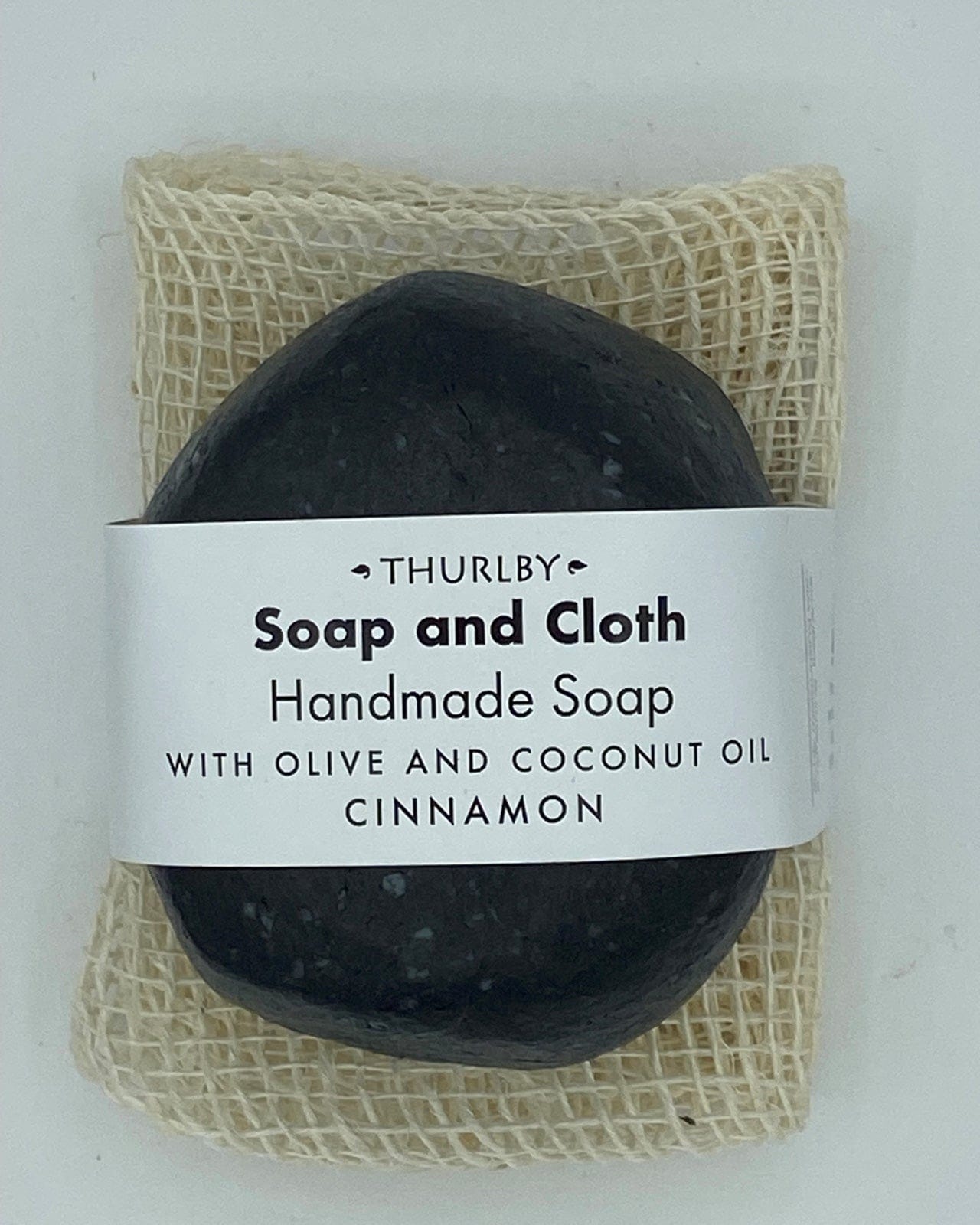 Charcoal Stone Soap with Agave Bag - Altasphere