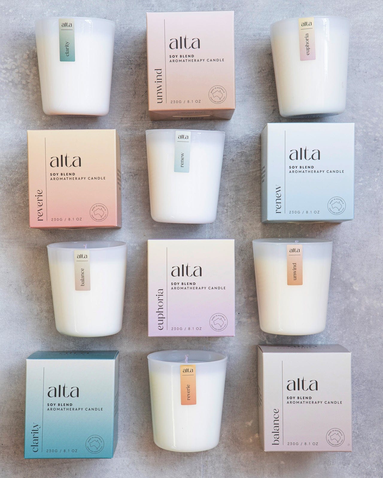 Essential Oil Candle Clarity - Altasphere