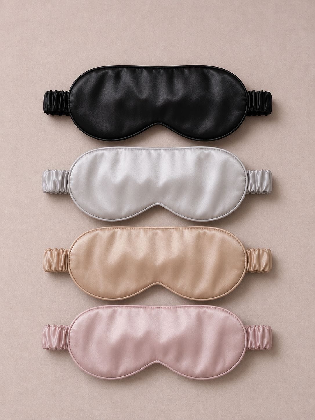 Eye Mask Silk Sleep Mask Onyx Black Alta